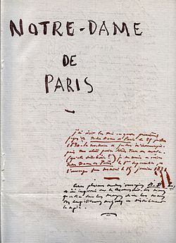 250px-Notre_Dame_de_Paris_Victor_Hugo_Manuscrit_1